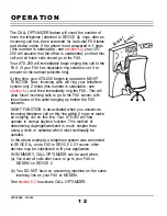 Preview for 14 page of Multi-Link Versa-Link ATX-250 Operating Instructions Manual