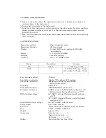 Предварительный просмотр 2 страницы MULTI MEASURING INSTRUMENTS HCL-1000DM Instruction Manual