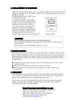 Preview for 8 page of MULTI MEASURING INSTRUMENTS M-270 Instruction Manual