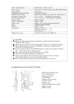 Preview for 2 page of MULTI MEASURING INSTRUMENTS MCL-800D Instruction Manual