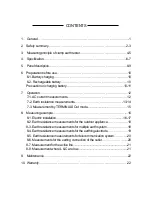 Preview for 2 page of MULTI MEASURING INSTRUMENTS MET-1 Instruction Manual