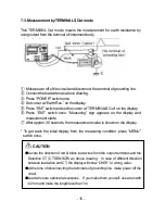 Preview for 17 page of MULTI MEASURING INSTRUMENTS MET-1 Instruction Manual