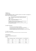 Preview for 2 page of MULTI MEASURING INSTRUMENTS MIS-PV2 Instruction Manual