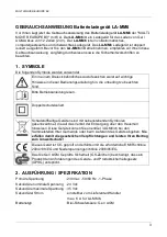 Preview for 3 page of Multi-Mover LA-MM6 Instruction Manual