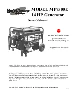 Multi-Power mp5500df Owner'S Manual preview