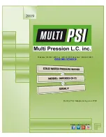 Multi PSI MPC4023-CH-21 Operating Manual preview