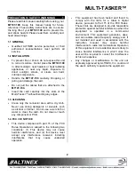 Preview for 3 page of Multi-Tasker MT107-100 User Manual