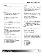 Preview for 17 page of Multi-Tasker MT109-100 User Manual