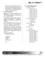 Preview for 20 page of Multi-Tasker MT109-100 User Manual