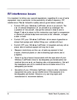 Preview for 6 page of Multi-Tech CallFinder CF100FX2-G Quick Start Manual