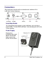 Preview for 8 page of Multi-Tech CallFinder CF100FX2-G Quick Start Manual