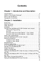 Preview for 3 page of Multi-Tech MT5634ZPX Owner'S Manual