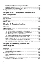 Preview for 4 page of Multi-Tech MT5634ZPX Owner'S Manual