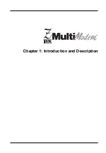 Preview for 7 page of Multi-Tech MT5634ZPX Owner'S Manual