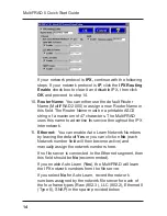 Preview for 14 page of Multi-Tech MultiFRAD FR2201 Quick Start Manual