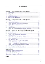 Preview for 3 page of Multi-Tech MultiModemISI ISI3334/4 Quick Reference Manual