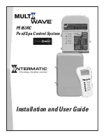 Предварительный просмотр 1 страницы Multi Wave PE653RC Installation And User Manual