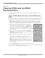 Preview for 70 page of Multi Wave PE653RC Installation And User Manual