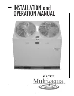 Preview for 22 page of Multiaqua CFFWA Series Operating Manual