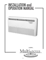 Preview for 233 page of Multiaqua CFFWA Series Operating Manual