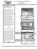 Preview for 7 page of Multiaqua MHCCW-04 Installation And Operation Manual