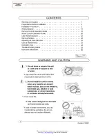 Preview for 2 page of Multiaqua MHWW-09-H-1 Installation & Operation Manual