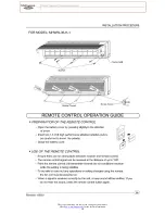 Preview for 17 page of Multiaqua MHWW-09-H-1 Installation & Operation Manual