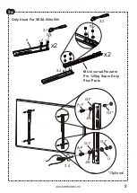 Preview for 5 page of Multibrackets M Flexarm Pro Extenderkit 600x900 Installation Manual