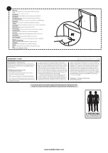 Preview for 3 page of Multibrackets M Public Video Wall Mount Push SD 150Kg Max Installation Manual