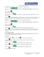 Preview for 32 page of Multicam Laser 2000 Series User Manual