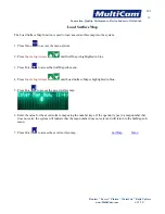 Preview for 130 page of Multicam Laser 2000 Series User Manual