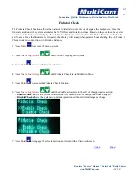 Preview for 172 page of Multicam Laser 2000 Series User Manual