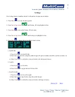 Preview for 85 page of Multicam Plasma 1000 V Series User Manual