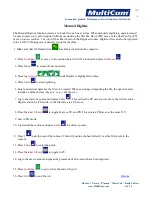 Preview for 166 page of Multicam Plasma 1000 V Series User Manual