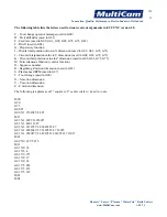 Preview for 219 page of Multicam Plasma 1000 V Series User Manual