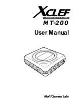 MultiChannel XCLEF MT-200 User Manual предпросмотр