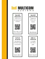 Preview for 36 page of MULTICOM MULTICOM 3G Installation Manual