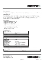 Preview for 2 page of multicomp pro MP008240 User Manual