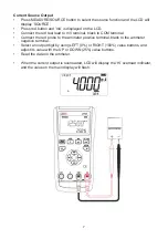 Предварительный просмотр 7 страницы multicomp pro MP700005 Manual