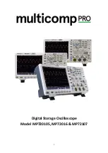 Предварительный просмотр 1 страницы multicomp pro MP720105 Manual