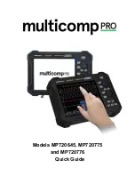 multicomp pro MP720645 Quick Manual предпросмотр