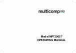 Предварительный просмотр 1 страницы multicomp pro MP730657 Operating Manual