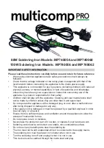 Preview for 1 page of multicomp pro MP740054 Manual