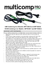 multicomp pro MP740055 Manual предпросмотр