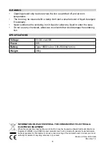 Preview for 4 page of multicomp pro MP740414 Quick Manual