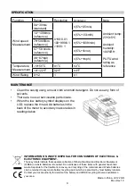 Preview for 4 page of multicomp pro MP780119 Manual