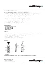 Preview for 2 page of multicomp pro MP780905 User Manual