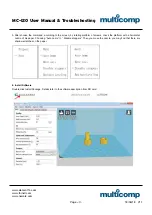 Preview for 7 page of multicomp MC-I20 User Manual & Troubleshooting