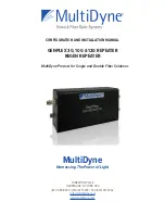 MultiDyne GENPLEX 10G Series Configuration And Installation Manual preview