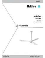 Preview for 1 page of Multifan PV600 Assembly Manual